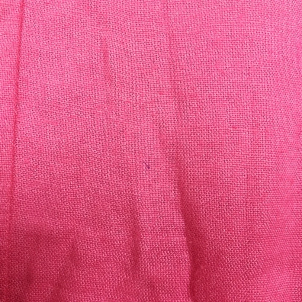 A New Day Womens Shift Dress Linen Blend‎ Mini Pink Above Knee Sleeveless XS
